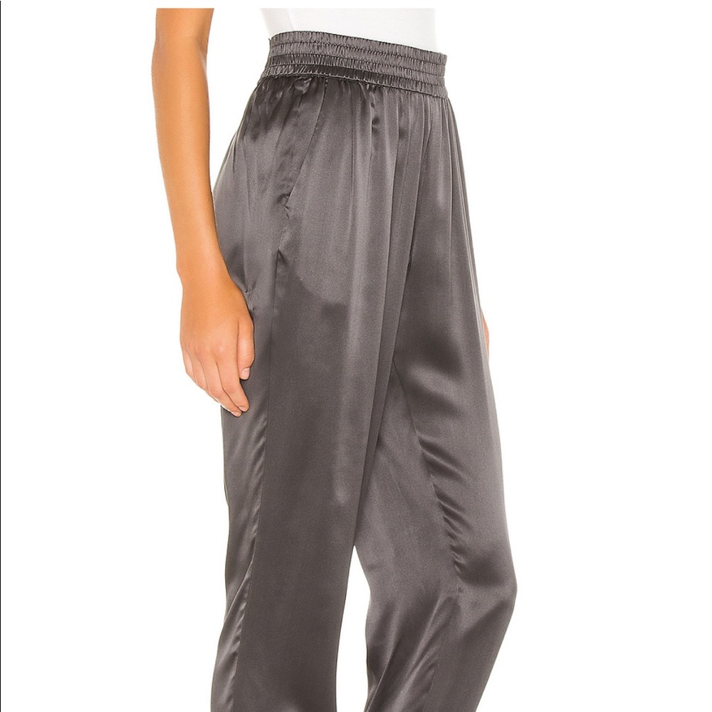 silk joggers